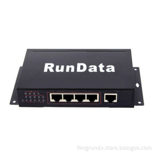 4-in-1 Port PoE Switch, Adapter Power 60W